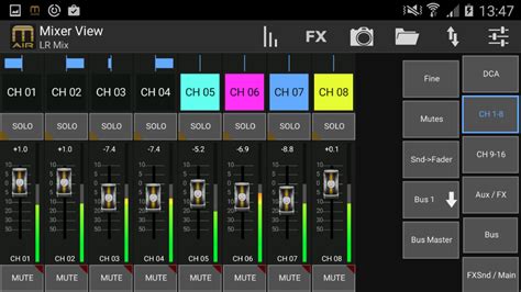 midas mr18 app.